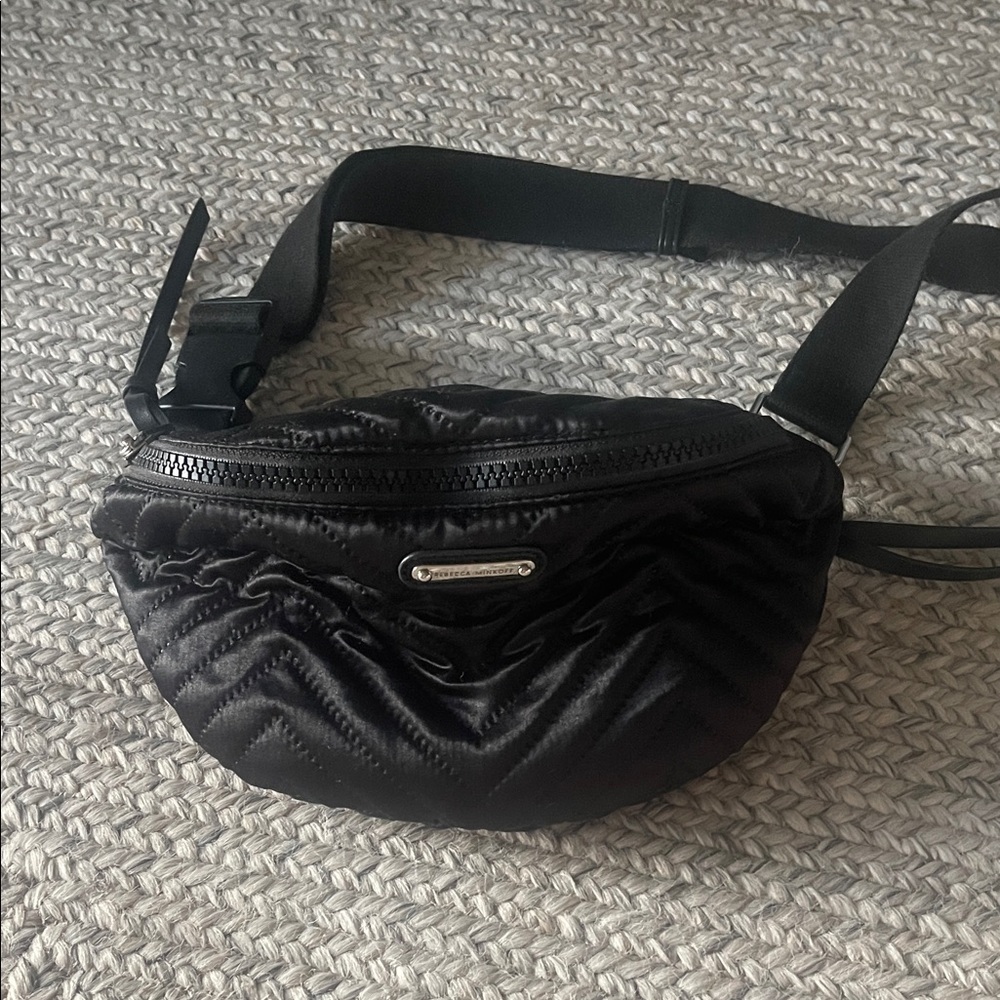 Rebecca Minkoff Black Quilted Crossbody Bag